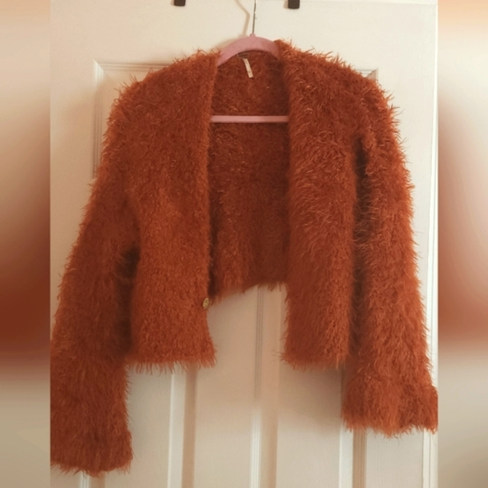 Free People Cropped Sweater